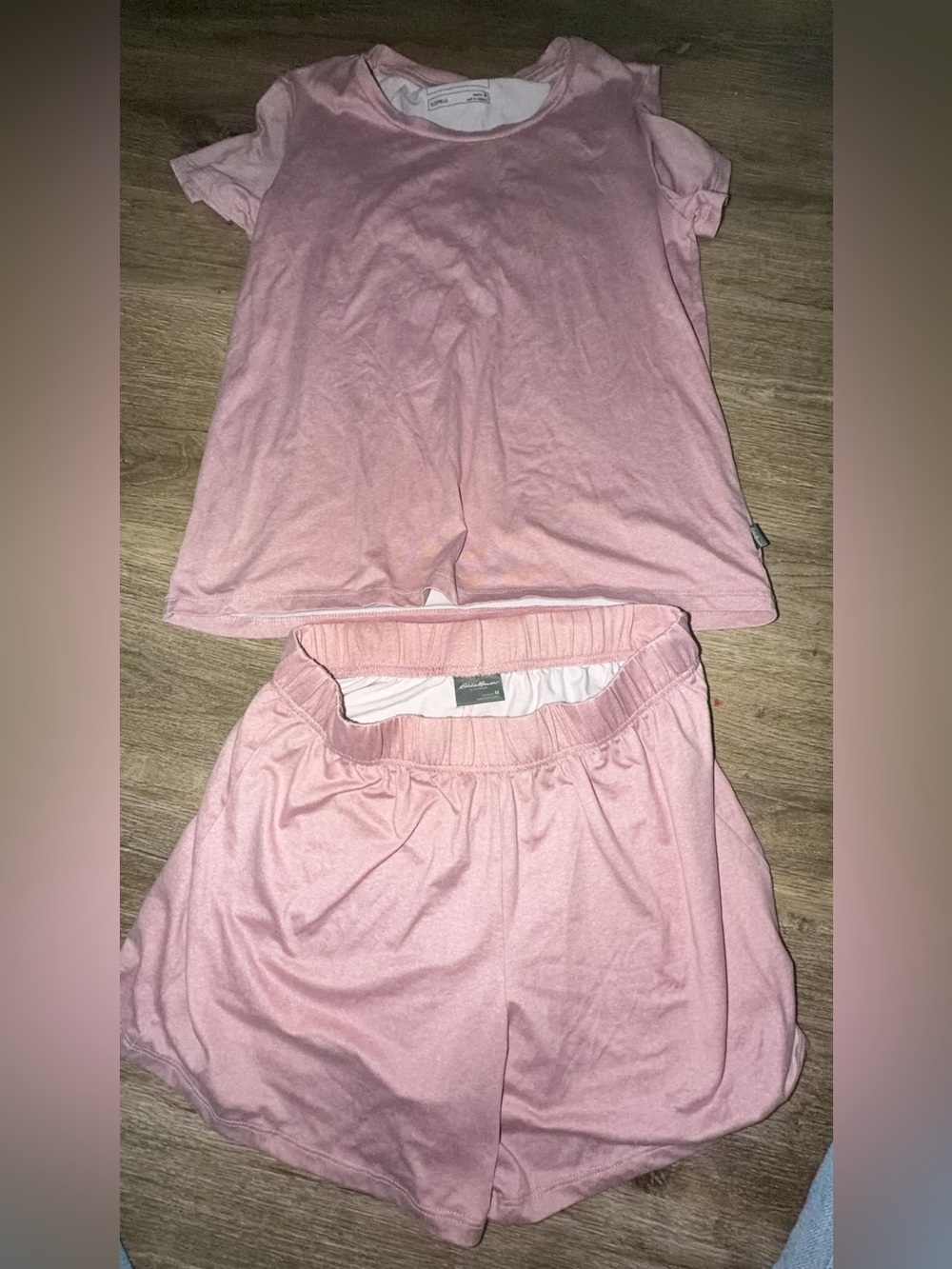 Eddie Bauer Dusty Pink Two-Piece Sleep Set